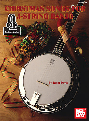 Davis - Christmas Songs for 5-String Bajo (w/Audio Access) - Banjo w/Tablature