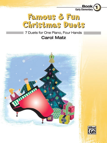 Matz, arr. - Famous and Fun Christmas Duets, Book 1 - Easy Piano, 4 Hands