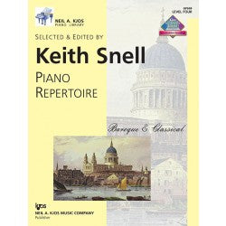 Snell - Piano Repertoire: Baroque & Classical,  Level 4 - Graded Classics