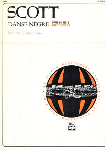 Scott, ed. Hinson – Danse Negre, Op. 58/5 – Piano