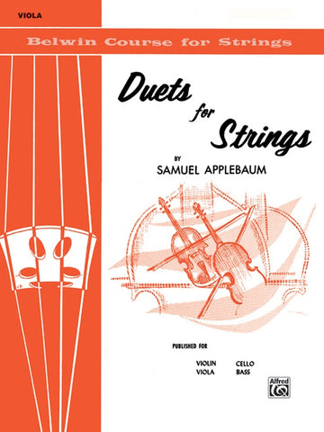 Applebaum, arr. - Belwin Duets for Strings, Book 1: Viola - Variable Duets