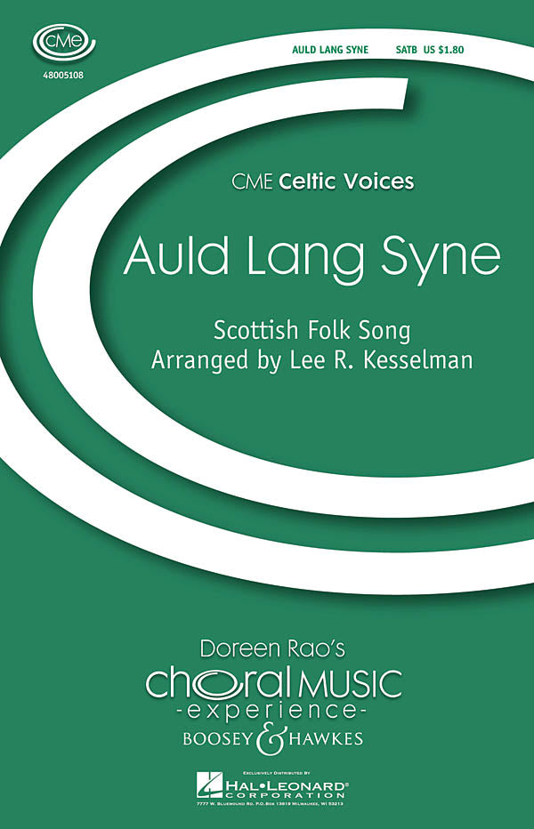Kesselman, arr. - Auld Lang Syne - SATB