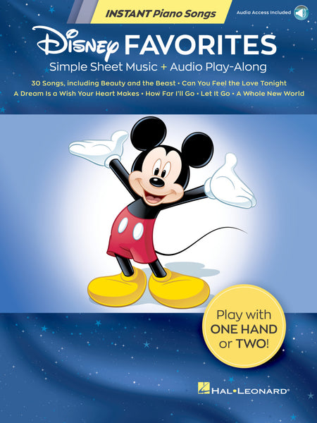 Various – Instant Piano Songs: Disney Favorites – Easy Piano