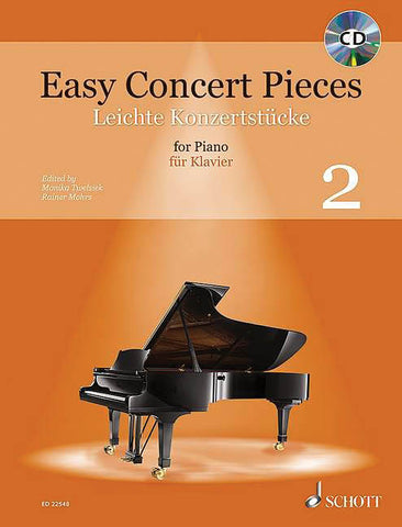 Twelsiek, ed. - Easy Concert Pieces 2 (w/CD) - Easy Piano