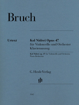 Bruch - Kol Nidrei, Op. 47 - Cello and Piano