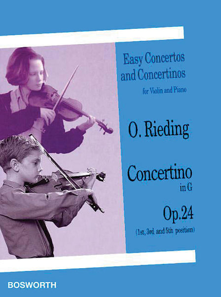Rieding - Concertino in G Major, Op. 24 - Violin and Piano