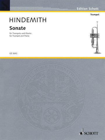 Hindemith - Sonata for Trumpet and Piano - Trumpet and Piano