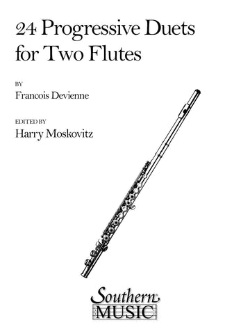 Devienne, arr. Moskovitz – 24 Progressive Duets – 2 Flutes