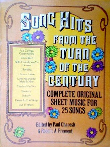 Various – Song Hits from the Turn of the Century – Voice and Piano