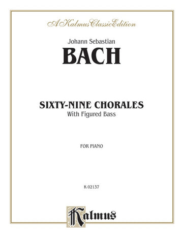Bach – Sixty-Nine Chorales with Figured Bass – Piano