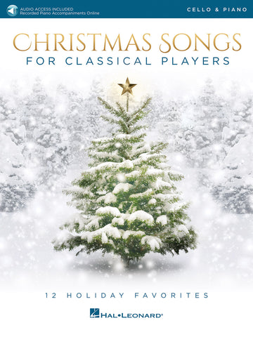Various - Christmas Songs for Classical Players (w/Audio Access) - Cello and Piano
