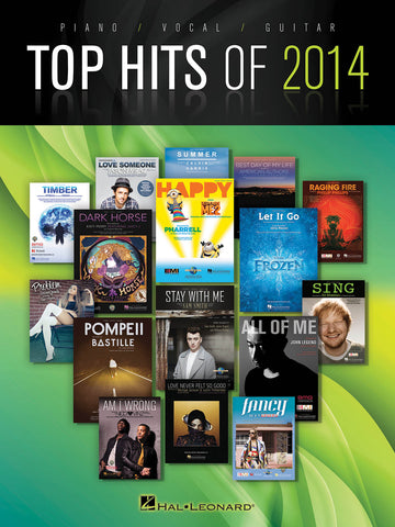 Various – Top Hits of 2014 – Piano, Vocal, Guitar