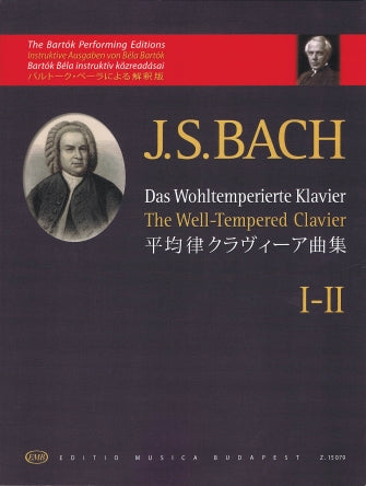 Bach, ed. Bartok - The Well-Tempered Clavier, Books 1 and 2 - Piano