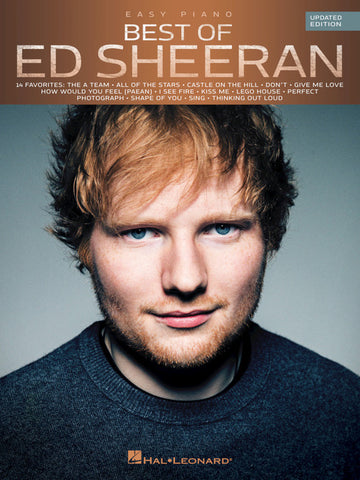 Sheeran - The Best of Ed Sheeran (Updated Ed.) - Easy Piano