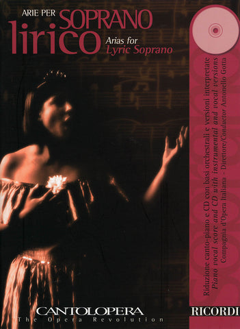 Various – Arias for Lyric Soprano (w/CD) – Voice and Piano