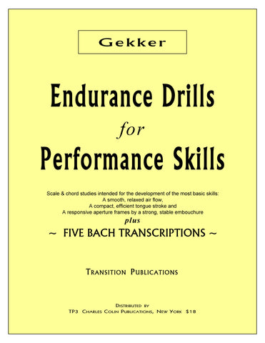 Gekker - Endurance Drills - Trumpet Method