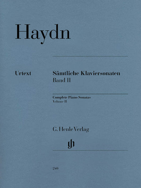 Haydn, ed. Feder – Complete Piano Sonatas, Vol. II – Piano