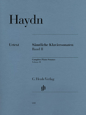 Haydn, ed. Feder – Complete Piano Sonatas, Vol. II – Piano