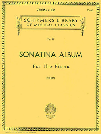 Kohler, ed. - Sonatina Album - Piano Solo