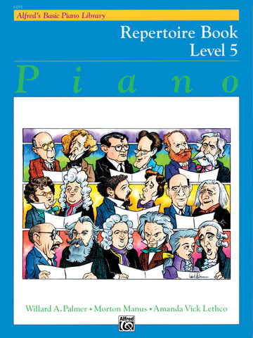Alfred's Basic: Repertoire, Level 5 - Piano Method