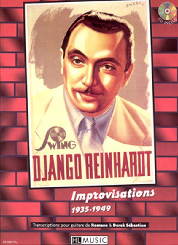 Reinhardt - Improvisations: 1935-1949 (w/CD) - Guitar Solo