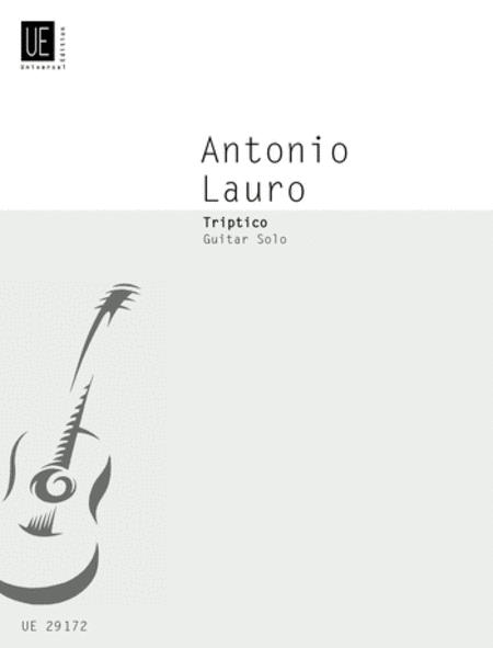 Lauro, arr. Duarte - Triptico - Guitar Solo