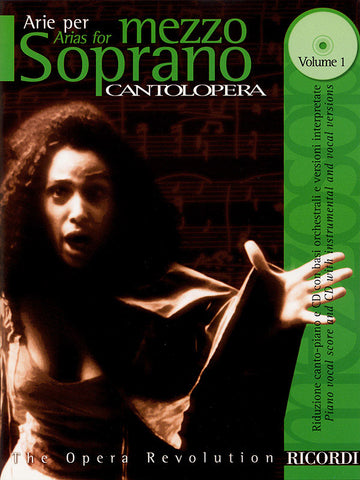 Various – Cantolopera: Arias for Mezzo-Soprano, Vol. 1 (w/CD) – Voice and Piano
