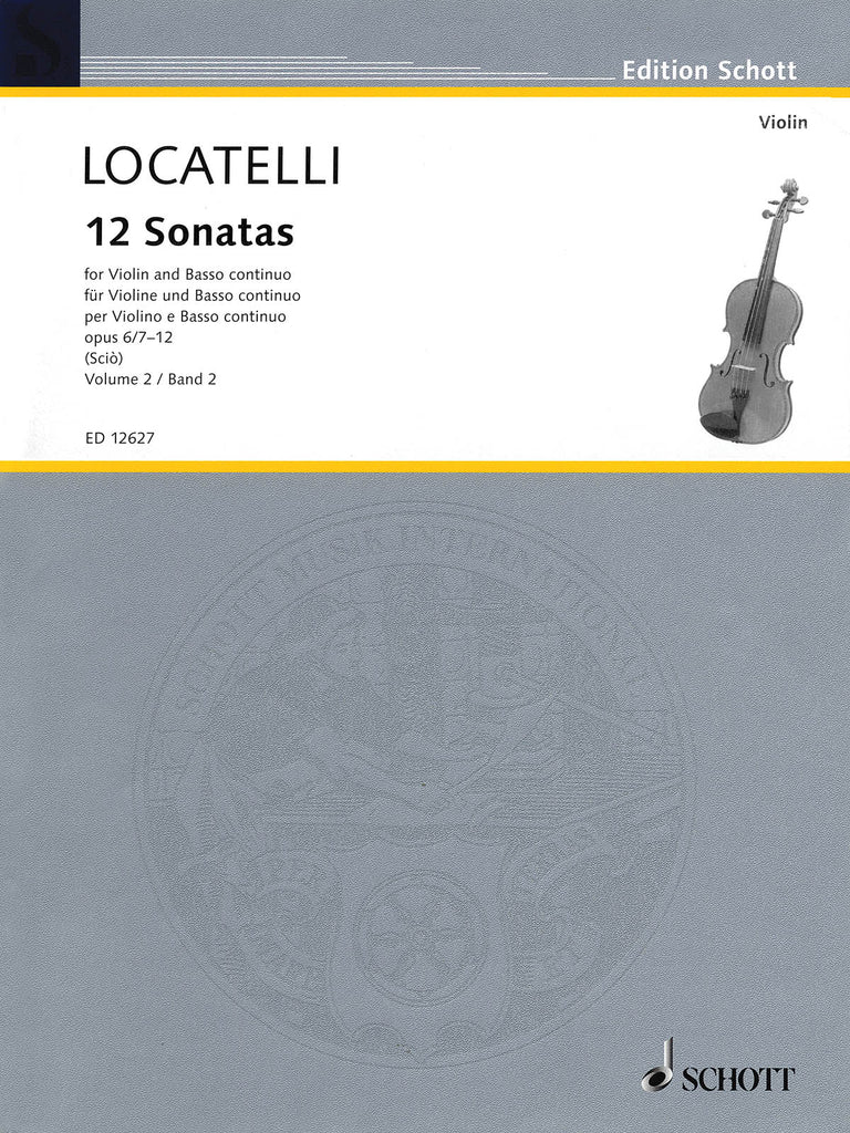 Locatelli - 12 Sonatas, Vol. 2 - Violin and Piano