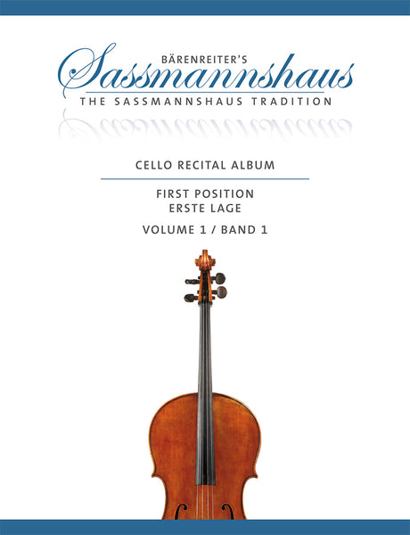 Sassmannshaus - Cello Recital Album, First Position Vol. 1 - Cello