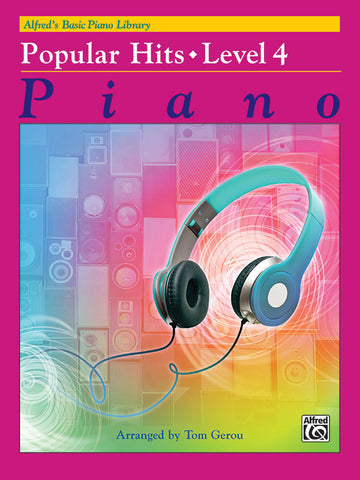 Alfred's Basic: Popular Hits, Level 4 - Piano Method