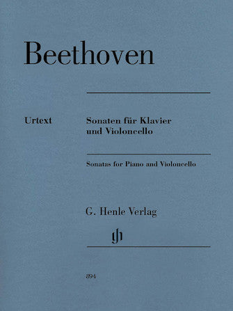 Beethoven - Sonatas for Piano and Violoncello - Cello and Piano