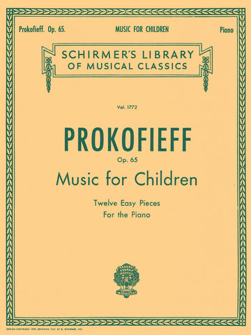 Prokofiev – Music for Children, Op. 65 – Piano
