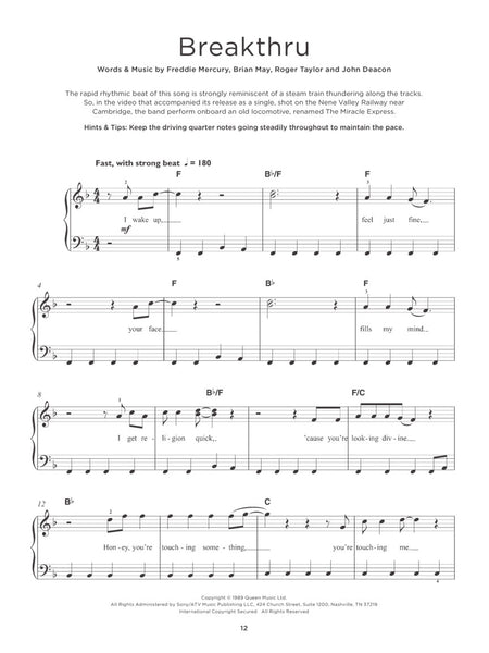 Queen - Really Easy Piano: Queen - Easy Piano