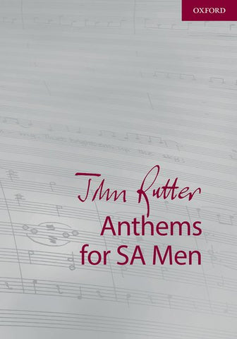 Rutter - Anthems for SA Men - Men's Choir and  Basso