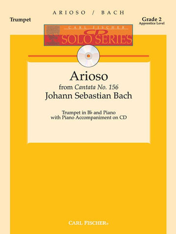 Bach - Arioso From 'Cantata No. 156' (w/CD) - Trumpet and Piano