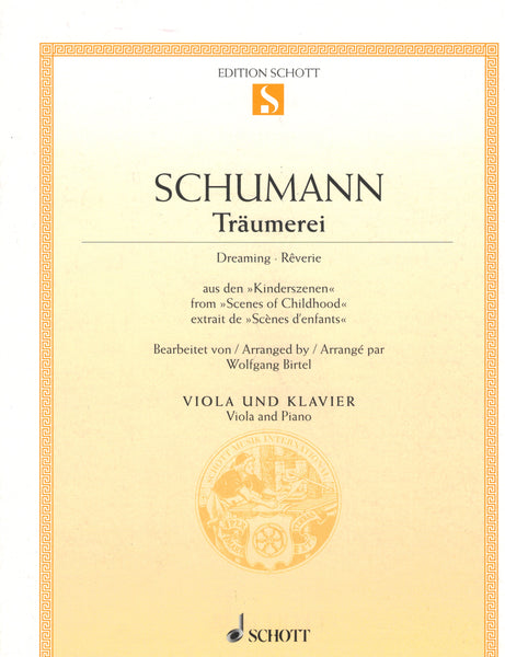 Schumann - Traumerei - Viola and Piano