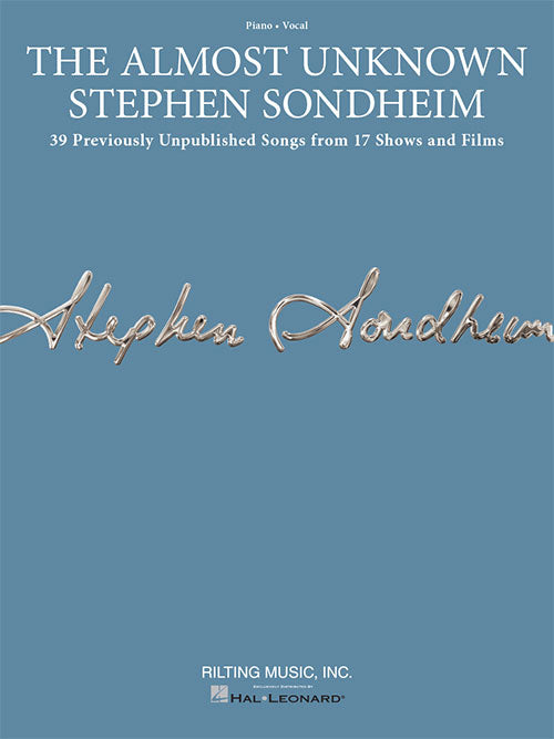 Sondheim – The Almost Unknown Stephen Sondheim – Piano, Vocal, Guitar