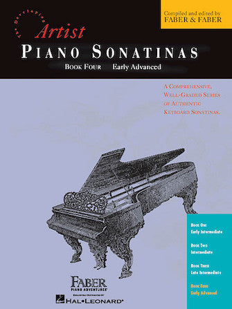 Piano Adventures' Piano Sonatinas, Book 4 - Early Advanced Piano Solo