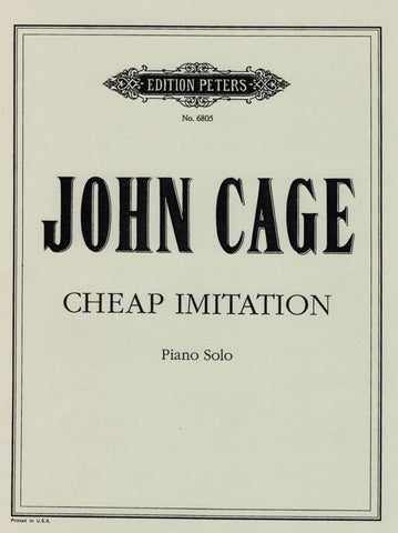 Cage – Cheap Imitation – Piano