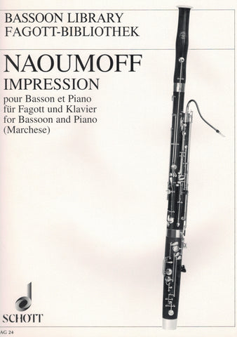 Naoumoff – Impression (In Memoriam Lili Boulanger) – Bassoon and Piano