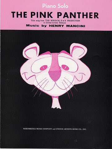 Mancini - The Pink Panther - Piano, Vocal, Guitar
