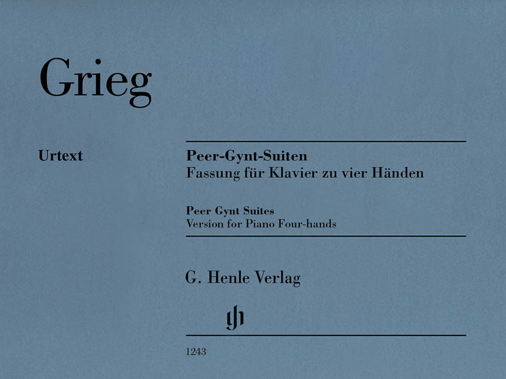 Grieg – Peer Gynt Suites – Piano, 4 Hands