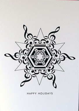 Snowflake #1 Christmas Card