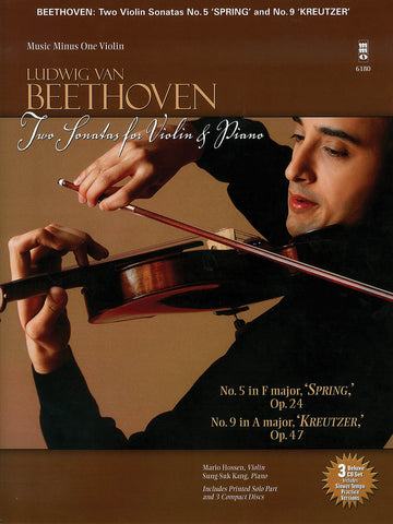 Beethoven – Two Sonatas for Violin and Piano (w/CD) – Violin and Piano