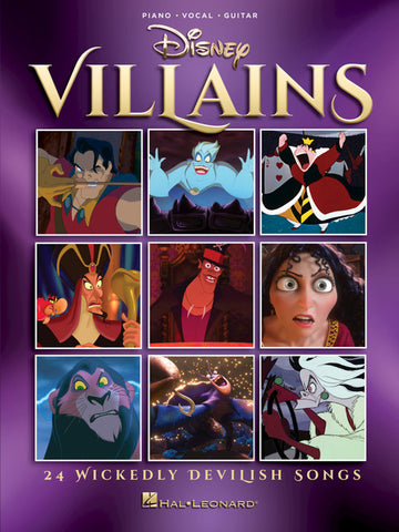 Various – Disney Villains – Piano, Vocal, Guitar