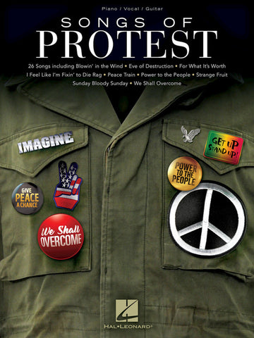 Various – Songs of Protest – Piano, Vocal, Guitar