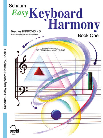 Schaum – Easy Keyboard Harmony, Book One – Piano Method