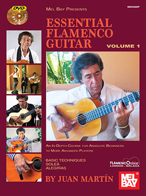 Martin and Campbell - Essential Flamenco Guitar, Vol. 1 (w/DVD's) - Guitar Method