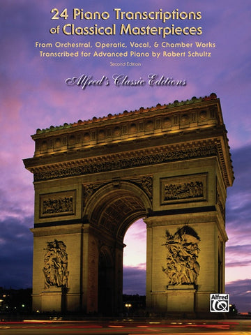 Schultz, arr. - 24 Piano Transcriptions - Piano Anthology