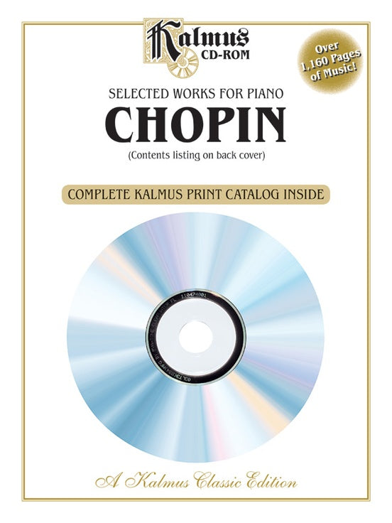 Chopin – Kalmus Digital Library: Chopin Selected Piano Works – Piano